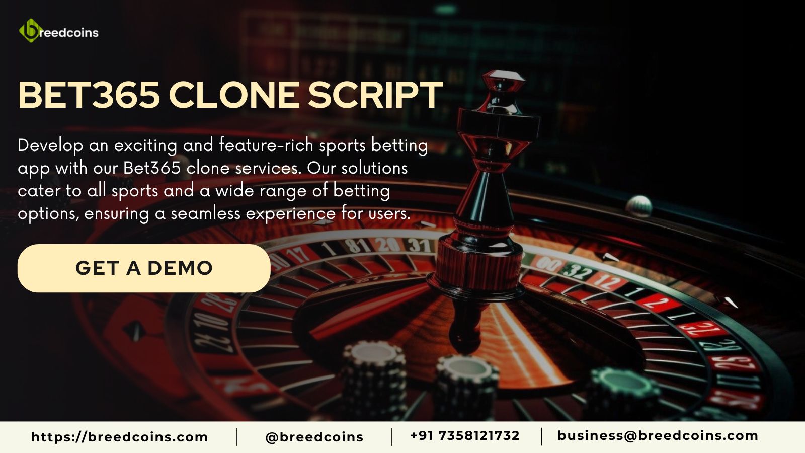 Bet365 Clone Script | Bet365 Clone App | Breedcoins