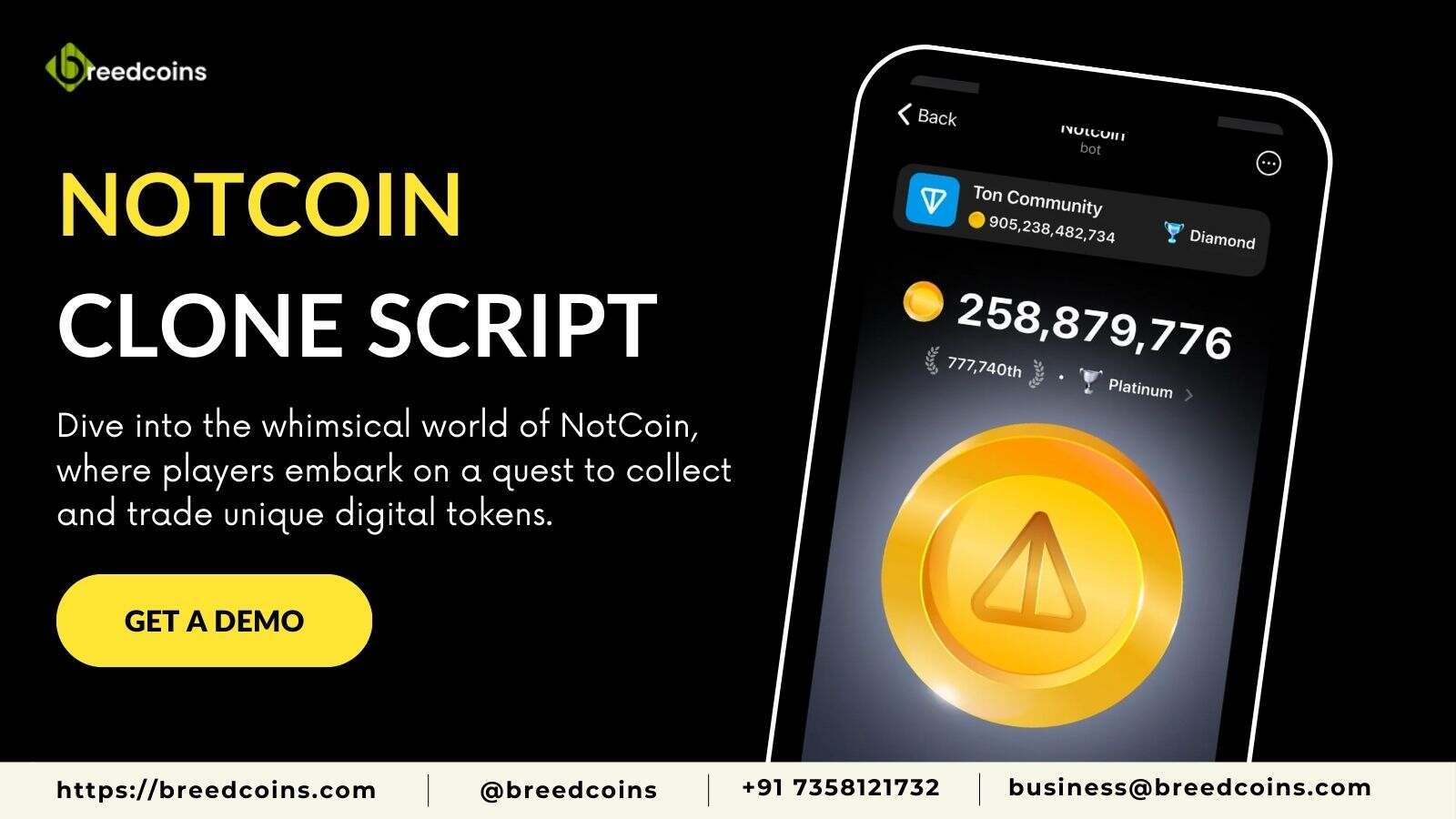 Notcoin Clone Script