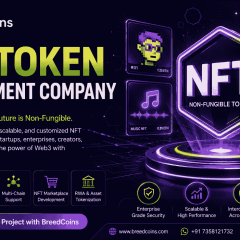 NFT Token Development Company providing secure, scalable, and custom Web3 NFT solutions by BreedCoins