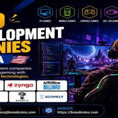 Top 10 Game Development Companies in USA – Web3, Mobile, Blockchain & AAA Game Development Comparison by BreedCoins